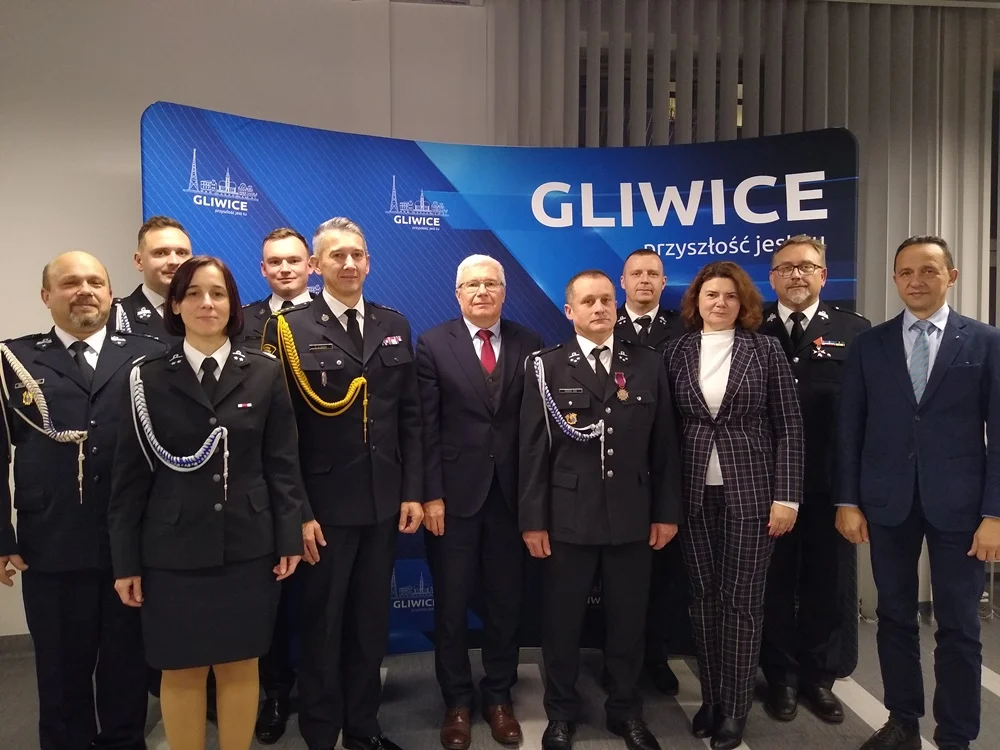 Odznaczenia zasłużonych dla Ochotniczej Straży Pożarnej w Gliwicach