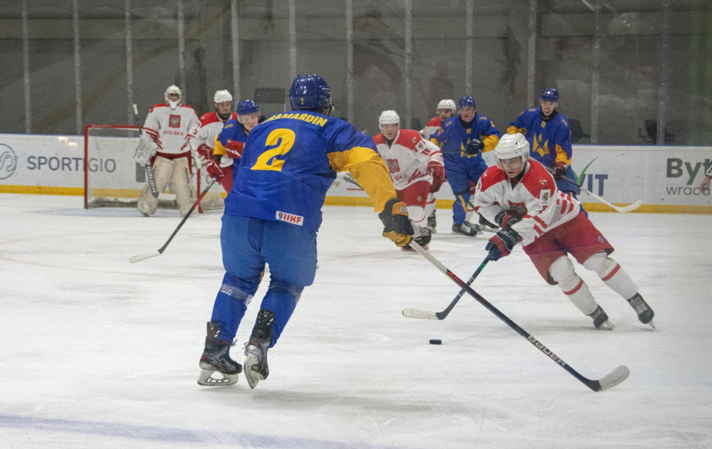 mecz hokej polska ukraina mś hokejowe 13