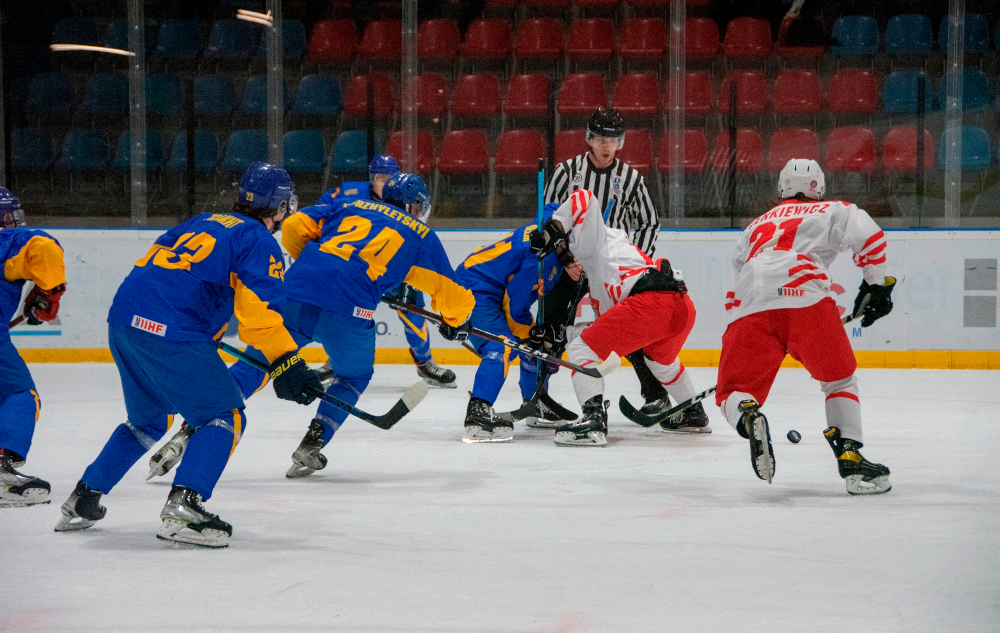 mecz hokej polska ukraina mś hokejowe 18