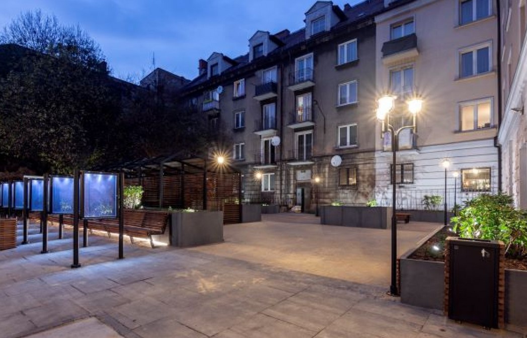 Ulica Zaułek zrewitalizowana w ramach Gminnego Programu Rewitalizacji Bytom 2020+