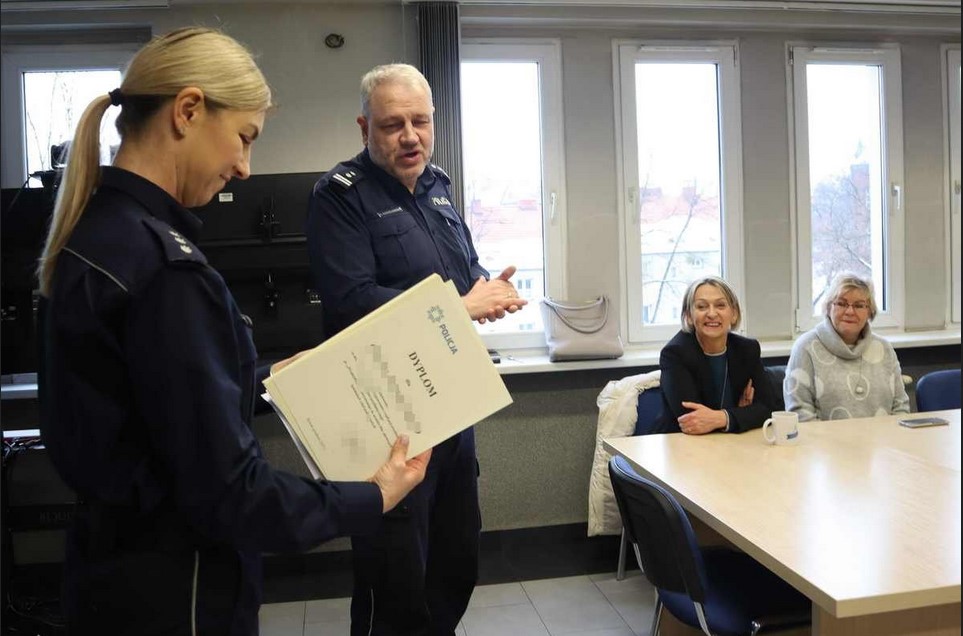 Podziękowania dla klas mundurowych