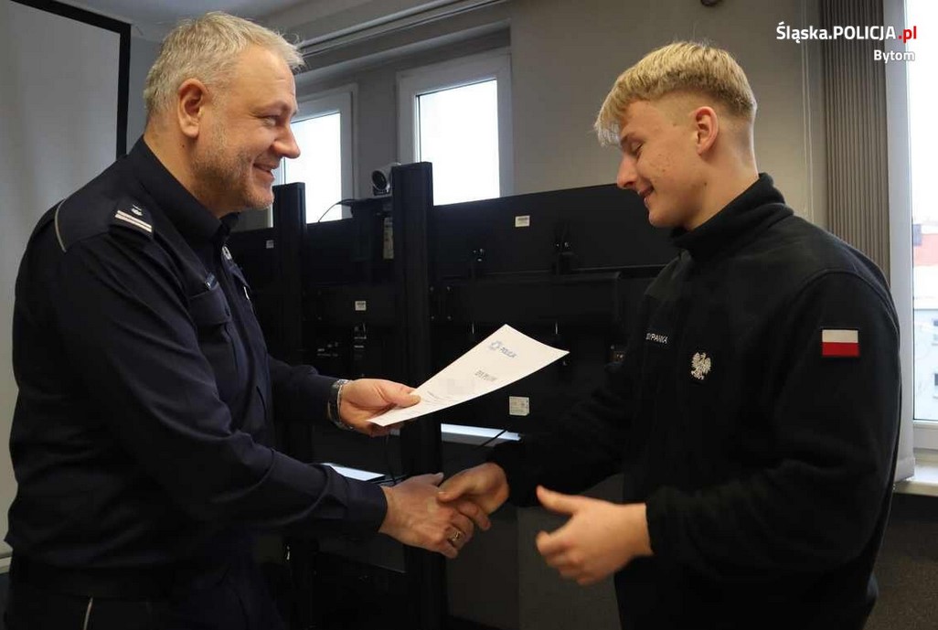 Podziękowania dla klas mundurowych