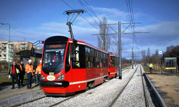 Nowa linia tramwajowa w Sosnowcu po jazdach próbnych