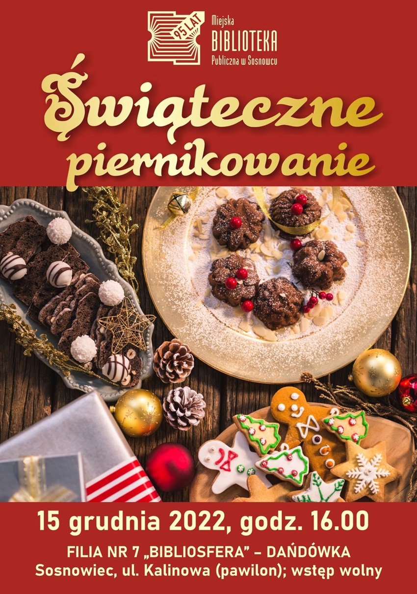Pachnąco i przytulnie. Świąteczne piernikowanie w Bibliosferze