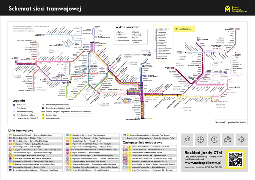 Uwaga, tramwajowe zmiany w Katowicach i Zagłębiu!