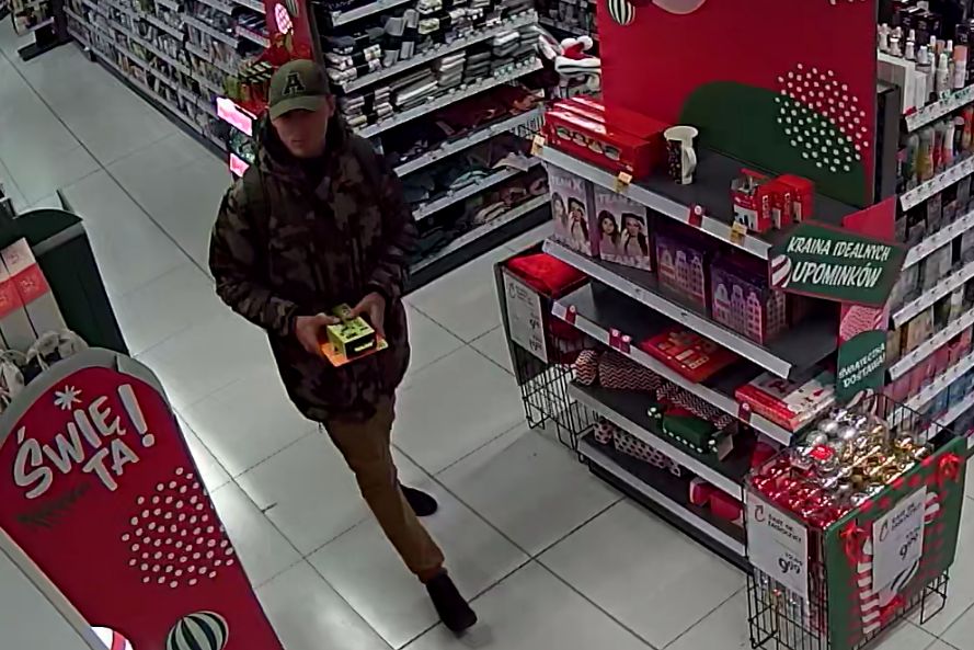 Ukradł towar na blisko 1000 zł. Poznajesz go?