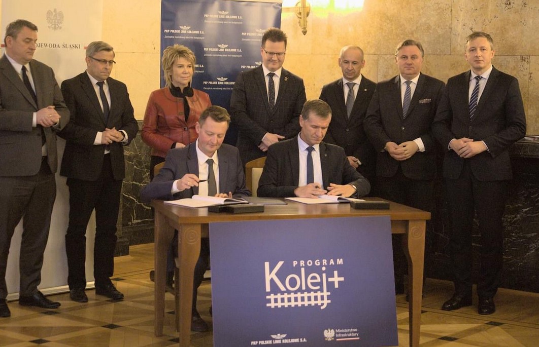 Umowy na 100 km torów podpisane. W Mikołowie powstanie drug tor w ramach Kolei Plus