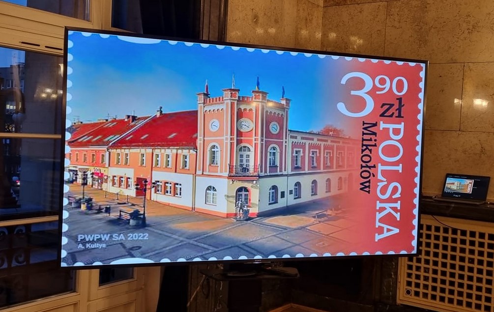 Poczta Polska wypuściła specjalny znaczek na 800-lecie Mikołowa