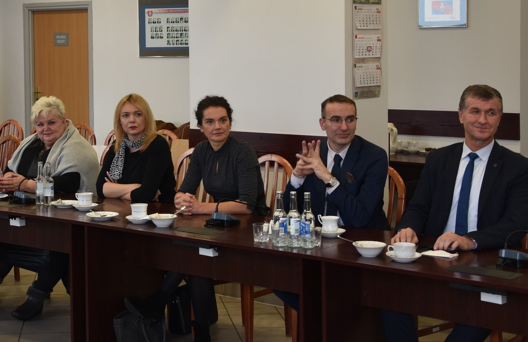 Mikołowskie G6 w świątecznej atmosferze. Władze powiatu spotkały się z władzami gmin