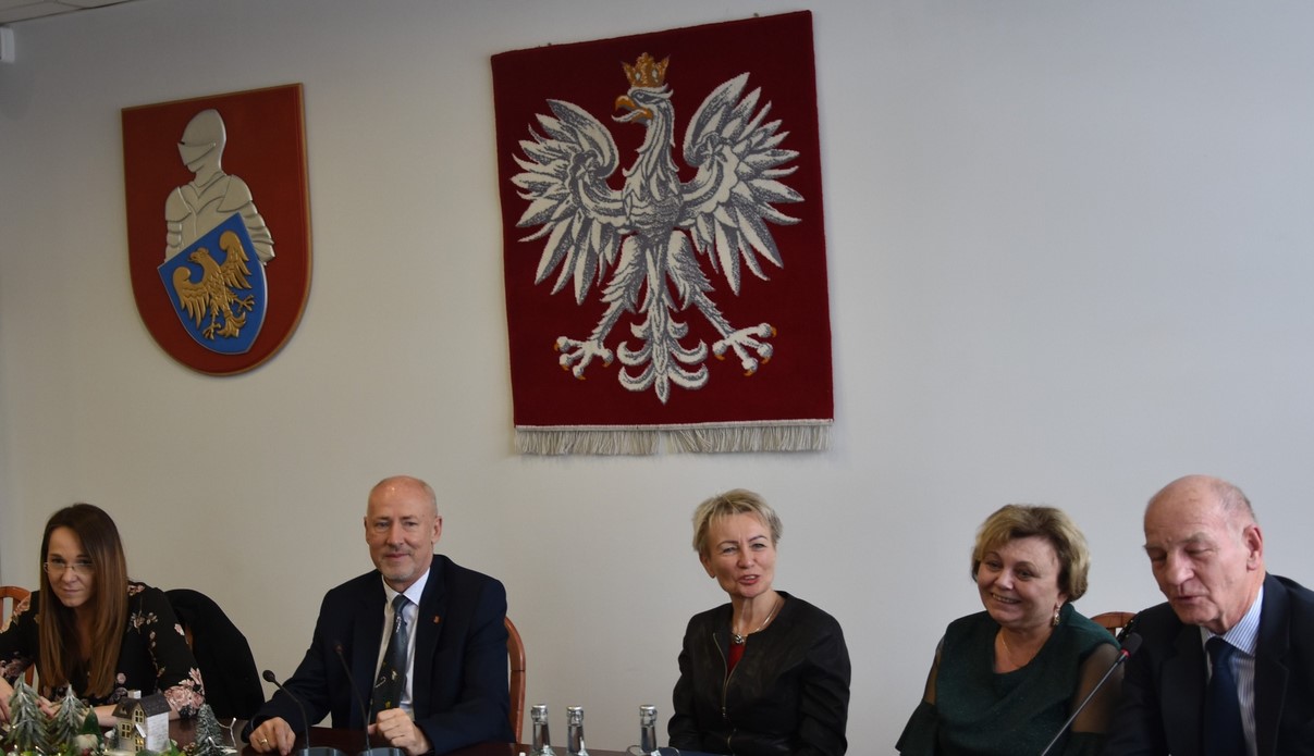 Mikołowskie G6 w świątecznej atmosferze. Władze powiatu spotkały się z władzami gmin