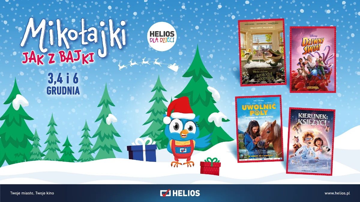 Mocny początek grudnia na ekranach kin Helios