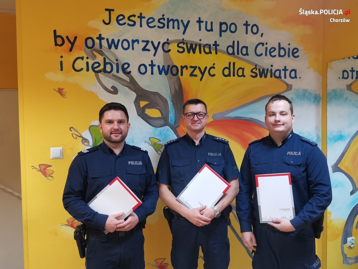 Wyróżnienia dla chorzowskich policjantów