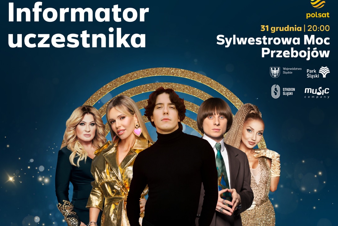 Sylwestrowa Moc Przebojów w Parku Śląskim. Informator uczestnika