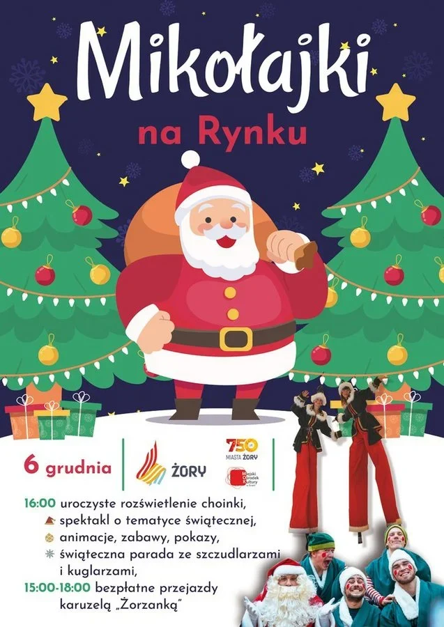 Spotkanie z Mikołajem na Rynku