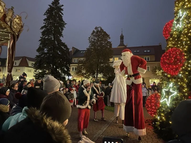 Mieszkańców Żor odwiedził święty Mikołaj [ZDJĘCIA]