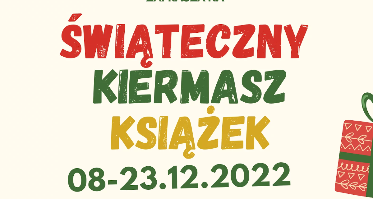 Świąteczny Kiermasz Książek w miejskich bibliotekach