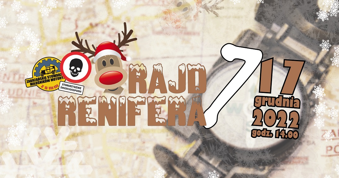 Już wkrótce siódma edycja Rajdu Renifera!