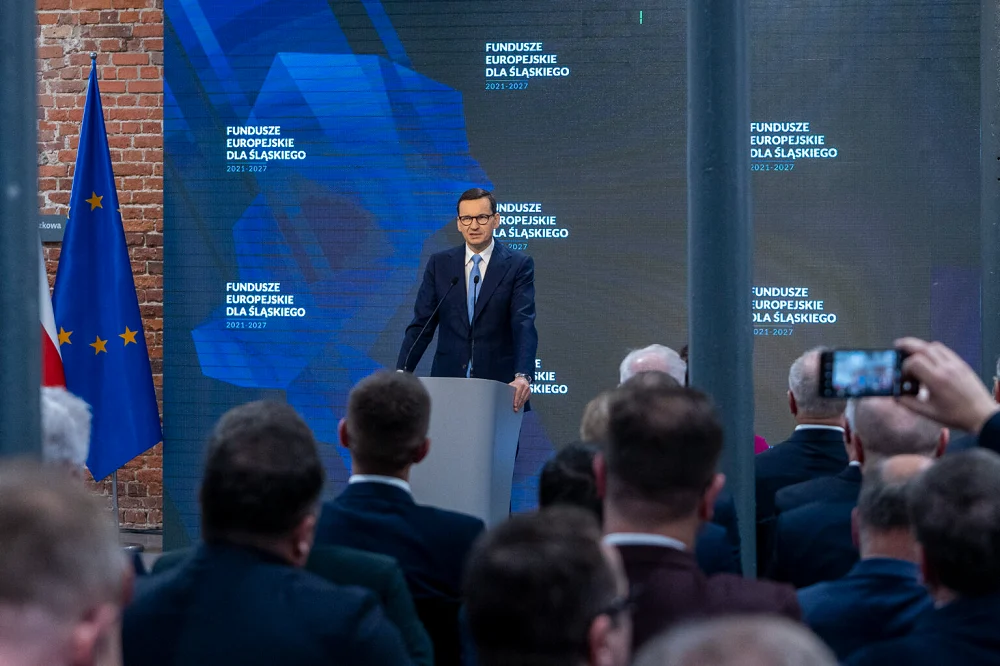 Premier RP z wizytą w Zabrzu. Na Śląsk trafi ponad 5 miliardów euro!