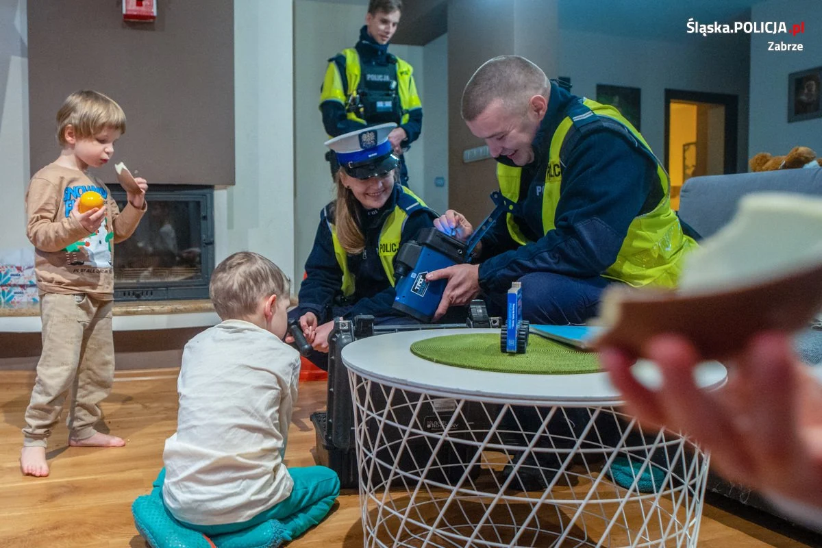 Policjanci spełnili marzenie małego Janka