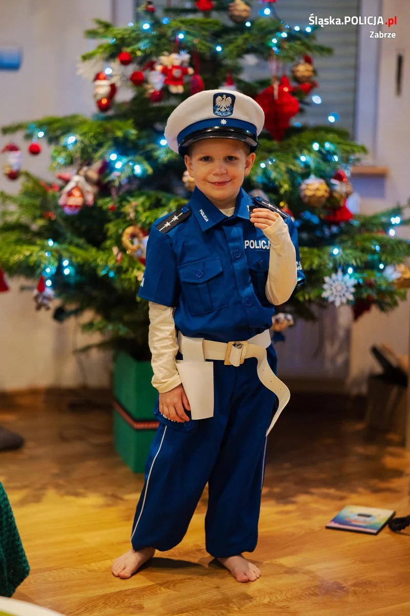 Policjanci spełnili marzenie małego Janka