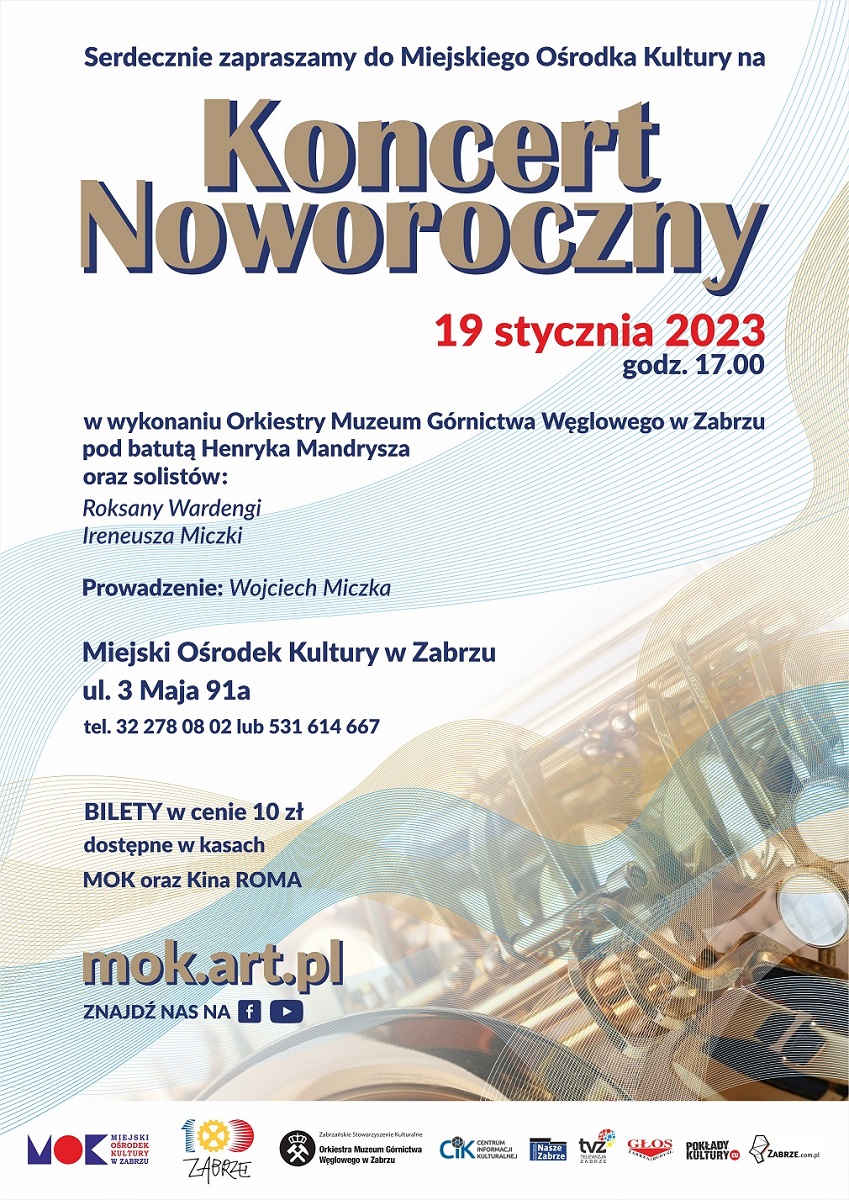 MOK zaprasza na Koncert Noworoczny