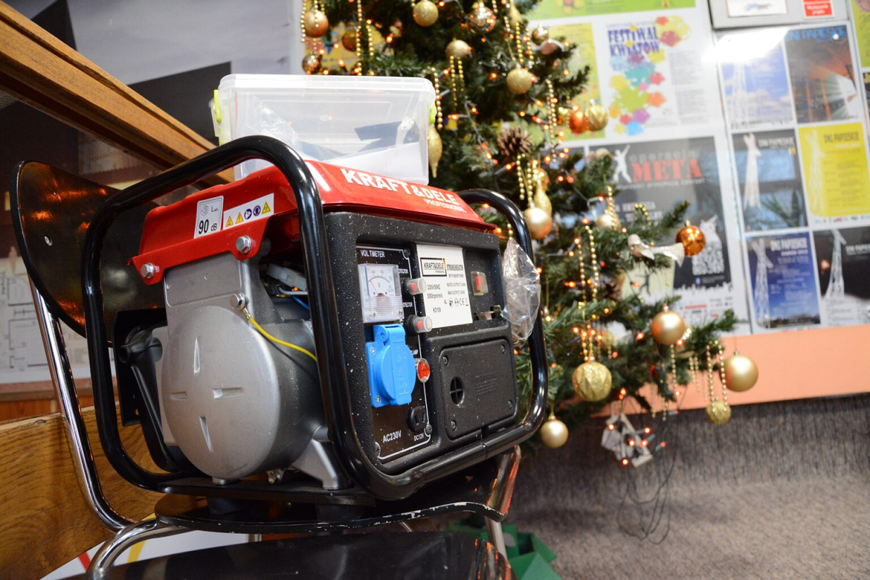 Do Równego trafiły m.in. generatory prądu