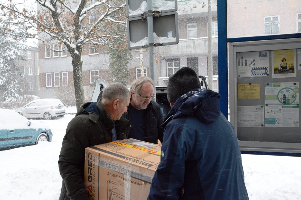 Do Równego trafiły m.in. generatory prądu