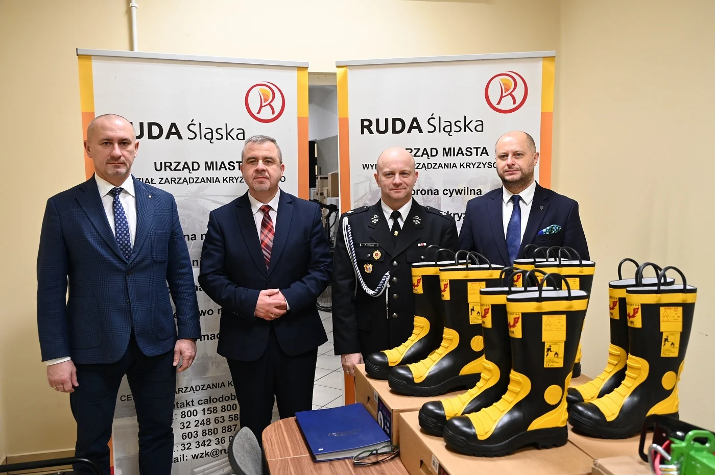 Sprzęt ratowniczy dla rudzkiej Ochotniczej Straży Pożarnej