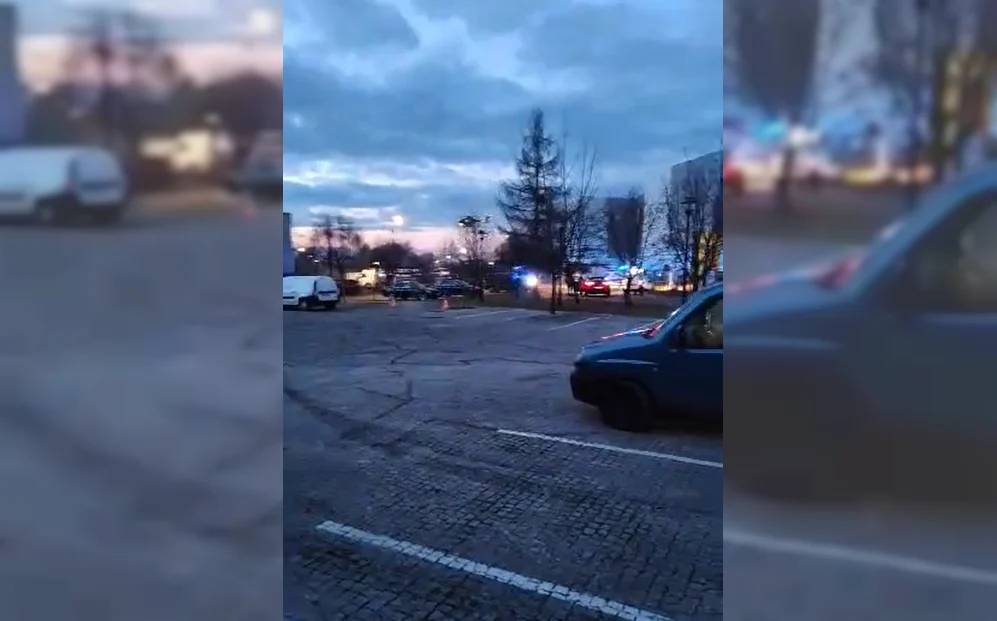 [WIDEO] Wypadek na budowie zakładu Thermosilesia. Jeden z pracowników trafił do szpitala!