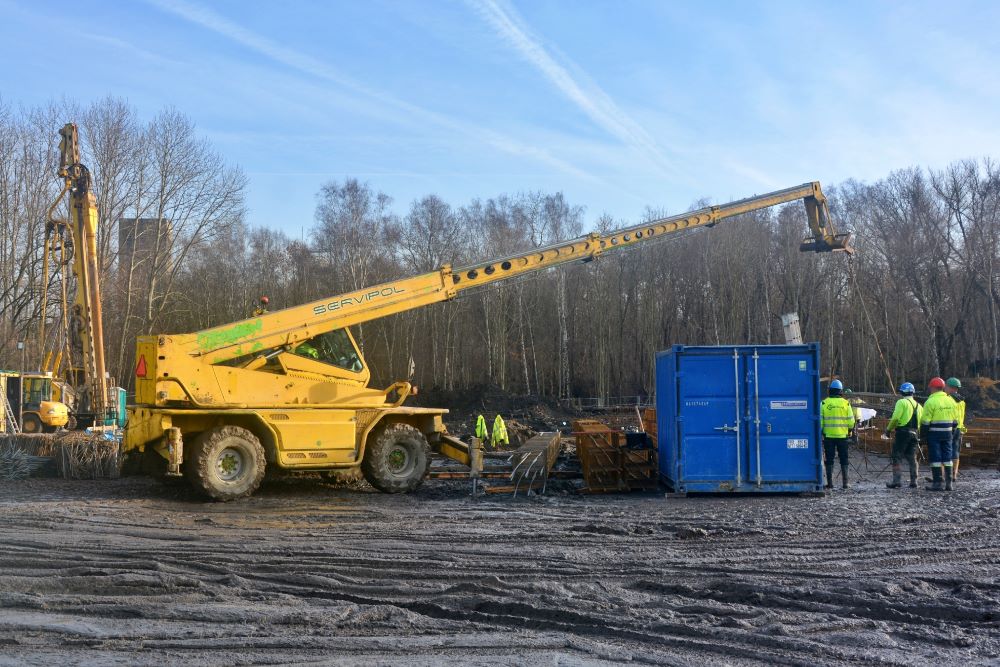 Praca wre! Trwa budowa nowej siedziby Państwowej Straży Pożarnej