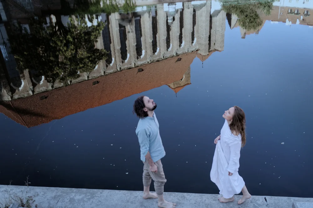 "Pieśń" - monodram na dwa głosy Aleksandry Szablewskiej i Łukasza Kabusa w MCK