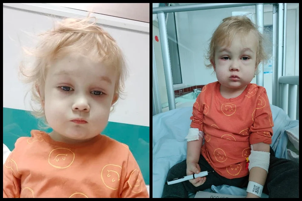 Fabianek trafił do szpitala. Co dzieje się u małego wojownika?