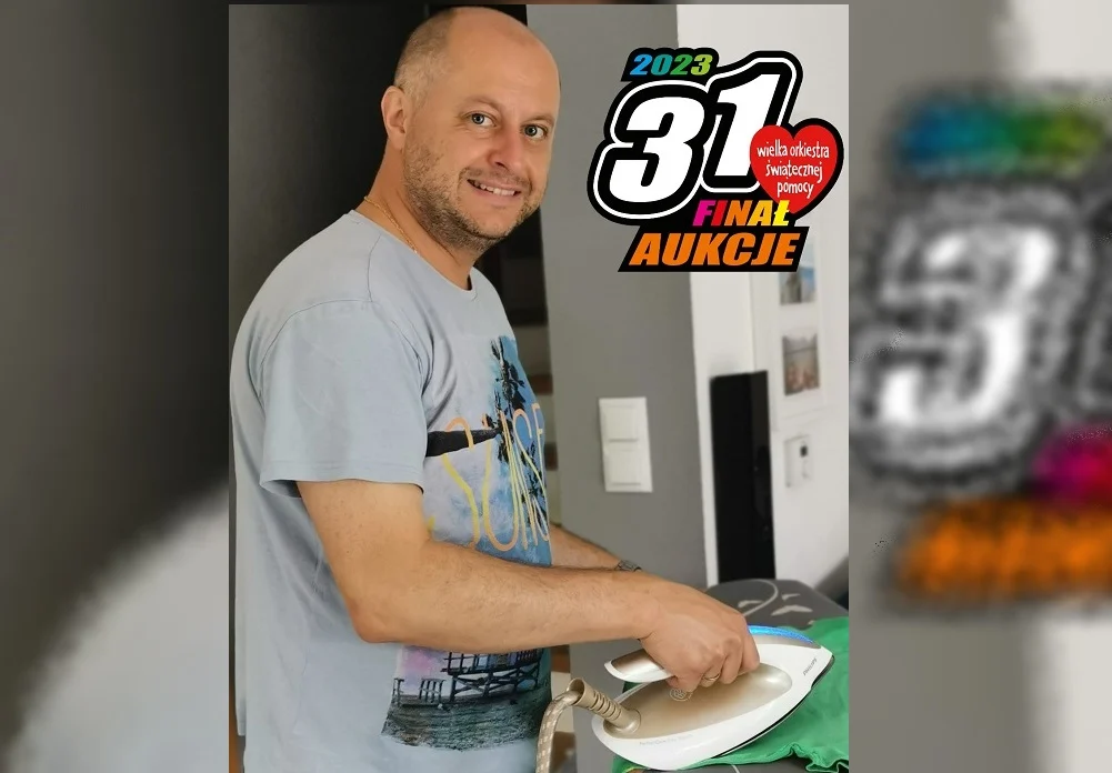 WOŚP 2023: Wśród licytacji "Biglowanie koszul z prezydentem Michałem Pierończykiem"