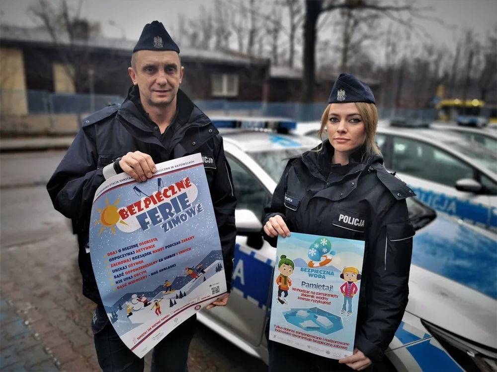 Już za moment ferie zimowe! Policjanci przypominają o zasadach bezpieczeństwa