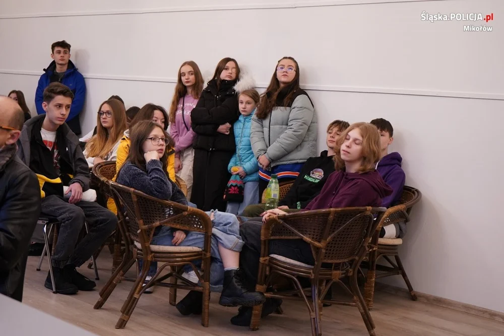 Łaziski dzielnicowy szkolił wolontariuszy WOŚP