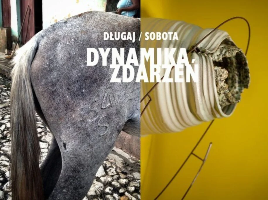 "Dynamika zdarzeń". Wernisaż wystawy Adama Soboty i Macieja Długaja
