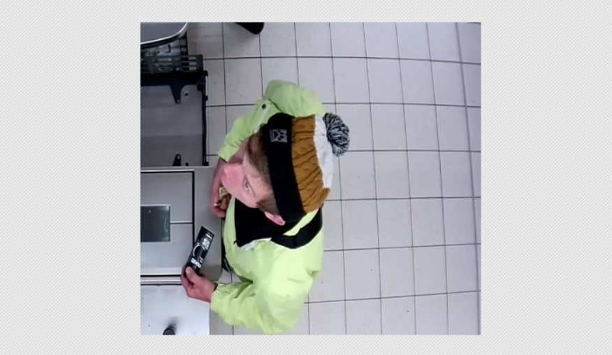 Wiesz coś o kradzieży lub rozpoznajesz mężczyznę ze zdjęcia? Powiadom Policję!