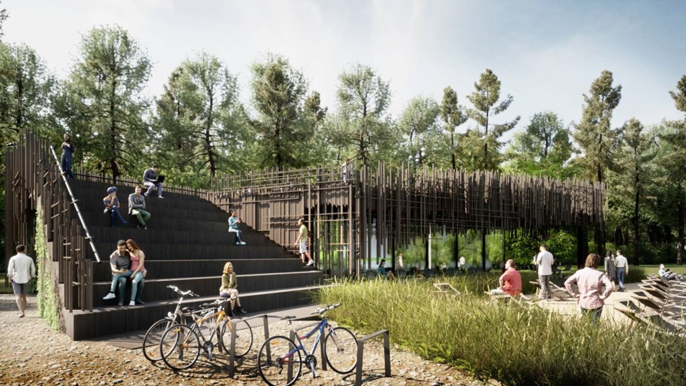 Nowy obiekt na "dzikiej plaży"