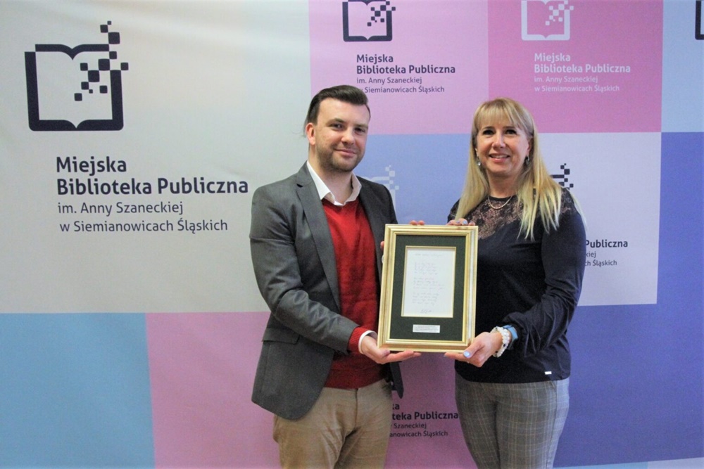 Wyjątkowy dar na 75-lecie siemianowickiej Książnicy