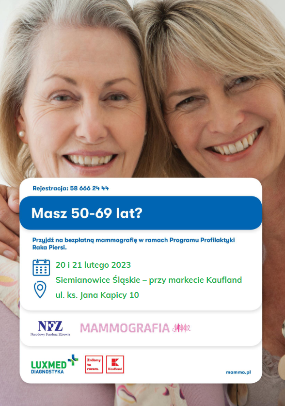 Badania w mobilnej pracowni mammograficznej LUX MED w lutym