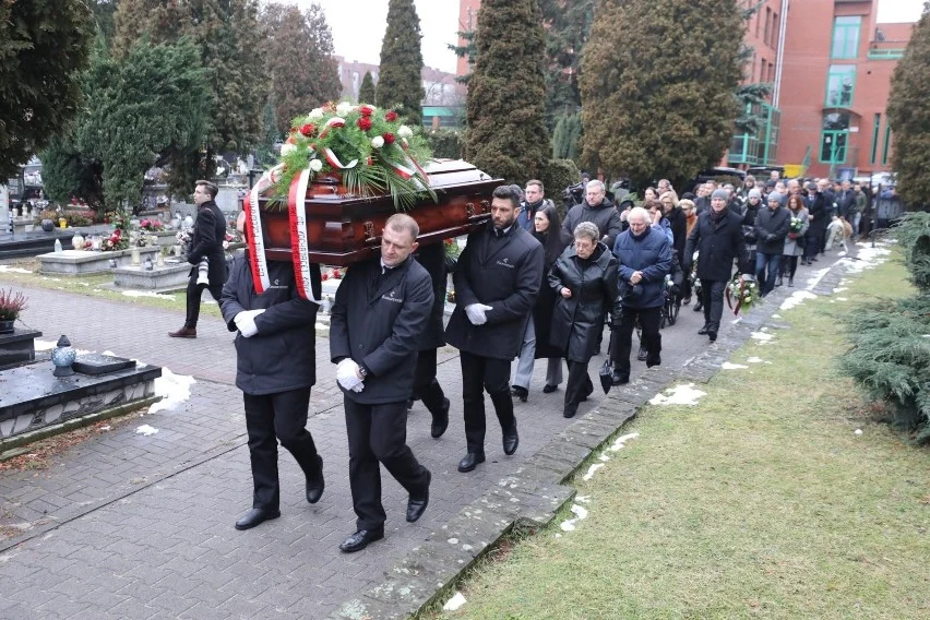 Delegacja miasta pożegnała Marka Plurę