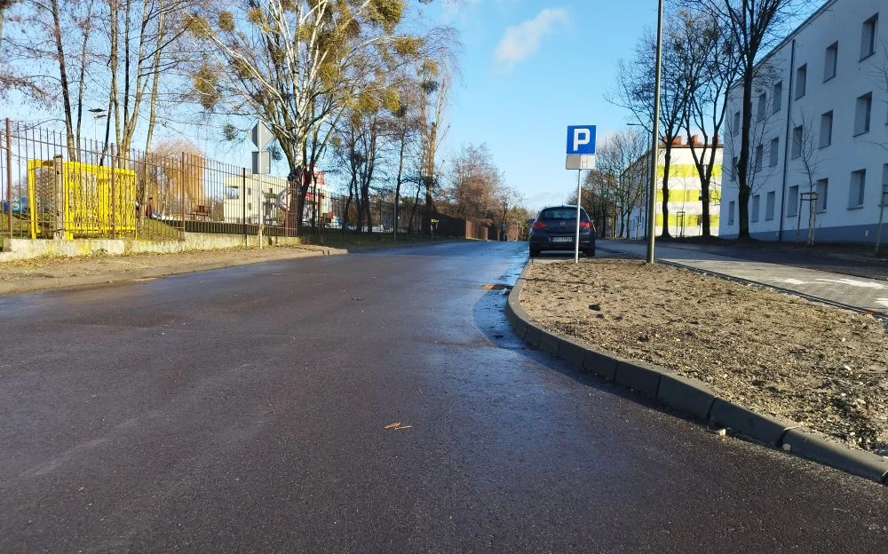 Ulica Olimpijska przebudowana