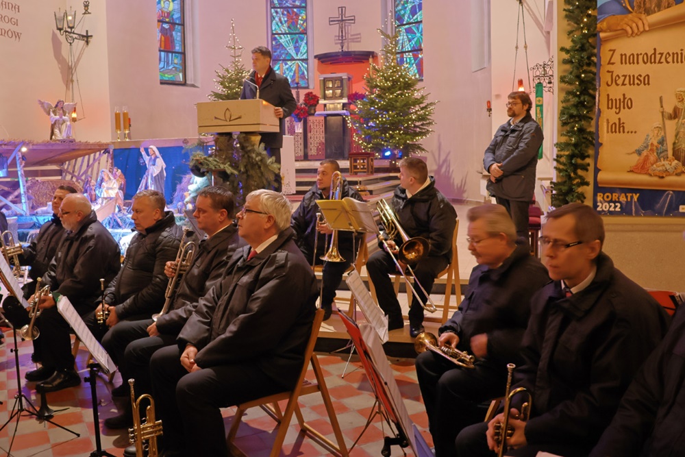 Koncert Kolęd w Orzeszu. Burmistrz złożył mieszkańcom noworoczne życzenia