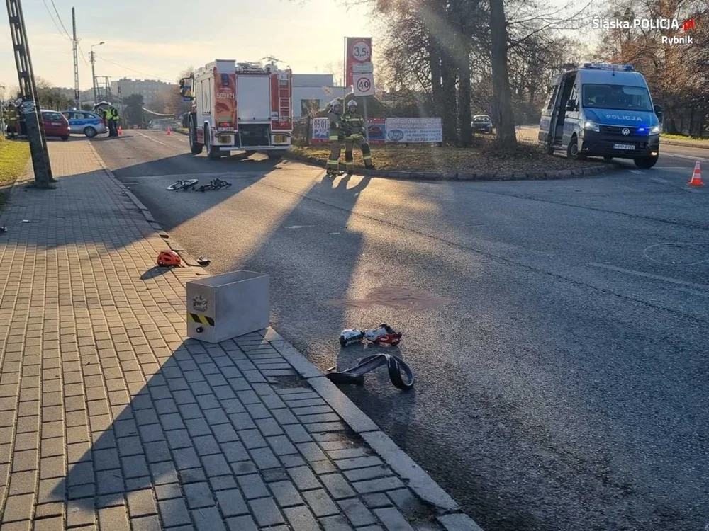Policjanci wyjaśniają okoliczności śmiertelnego potrącenia rowerzysty