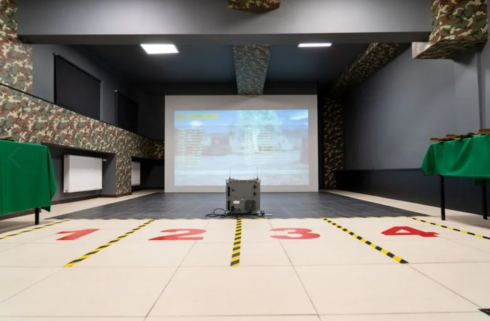 Wirtualna strzelnica w ZS nr 3. Otwarcie obiektu w Rybniku