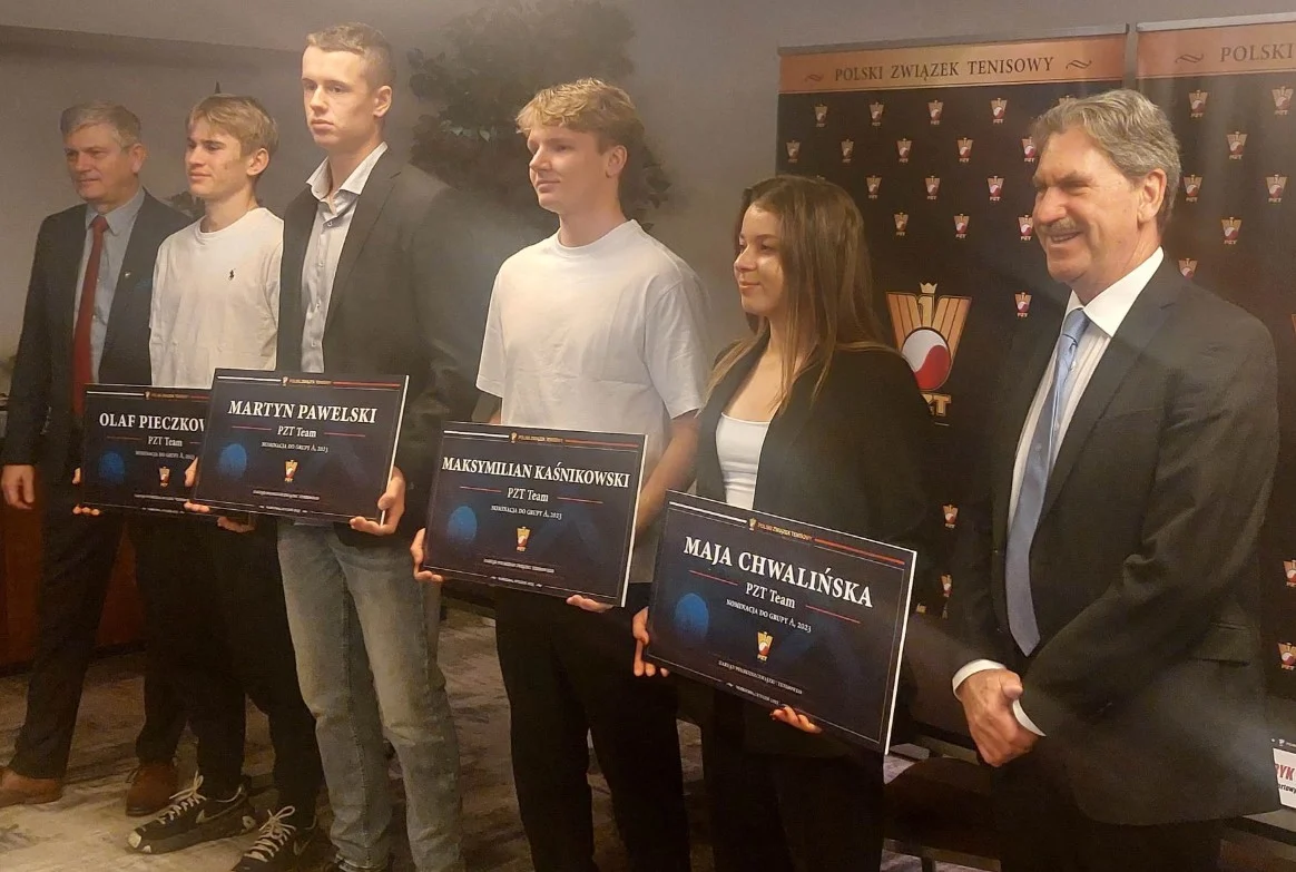 Znamy już 10-tkę zawodników w PZT Team. Wśród nich tenisiści Górnika Bytom