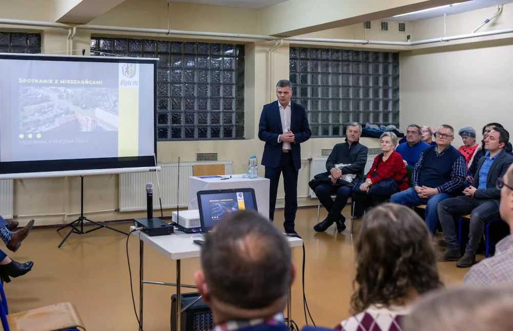 Prezydent Bytomia spotkał się z mieszkańcami Łagiewnik