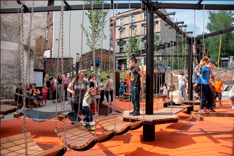 Bytomski park kieszonkowy wyróżniony w konkursie „Zaprojektowane po ludzku”