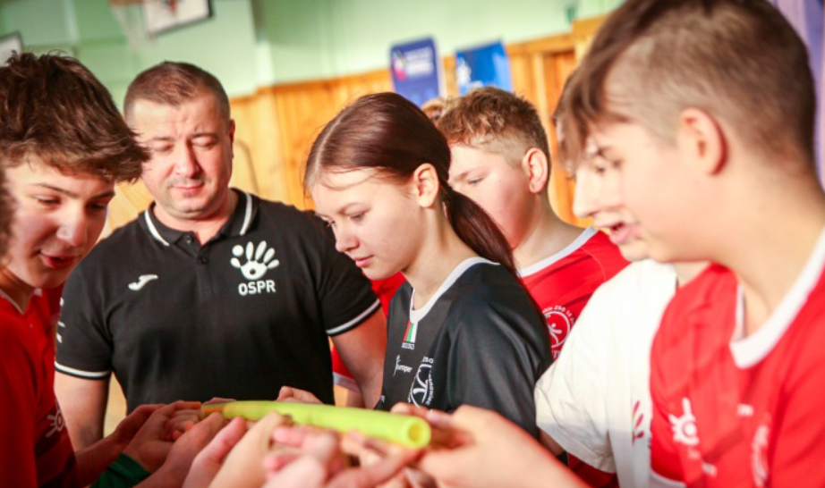 Trening pokazowy w SP 42. Zajęcia prowadzili byli reprezentanci Polski!
