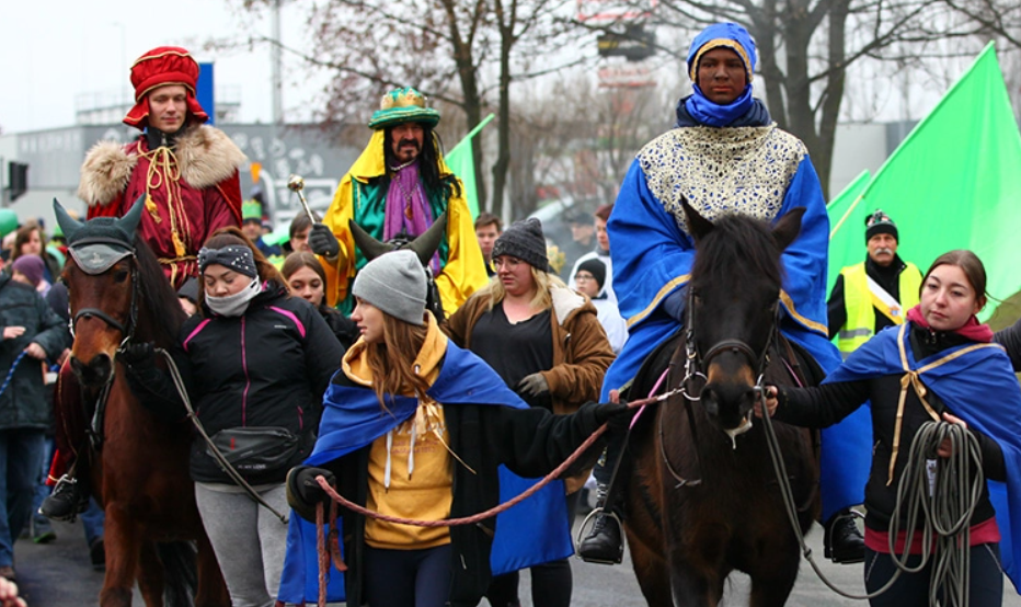 15. sosnowiecki Orszak Trzech Króli "Niechaj prowadzi nas gwiazda" [ZDJĘCIA]